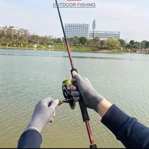 Half Finger Non-slip Breathable Work Gloves For Cycling Fishing Driving